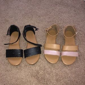 Girls old navy strappy sandals